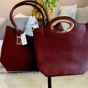 New genuine leather handbag